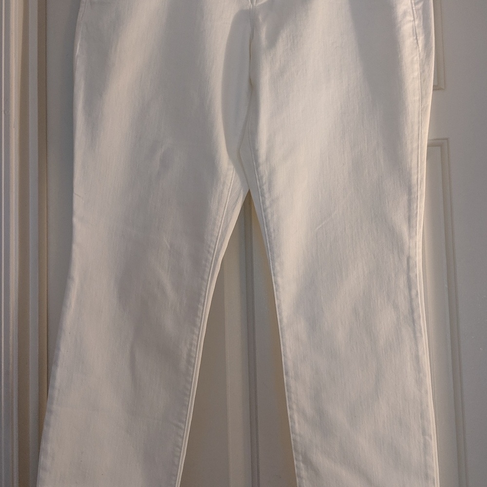 Gap White Always Skinny Jeans 14r